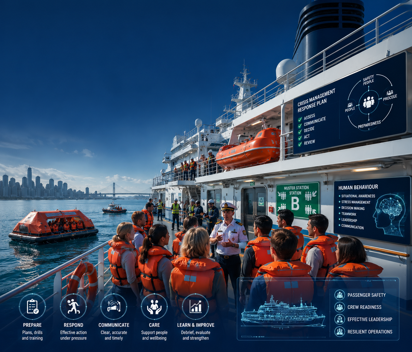 Passenger Ship Crisis Management & Human Behaviour (PSCMHB)